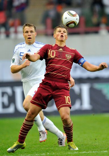 Football. Euro 2012 Qualifiers. Russia vs. Slovakia