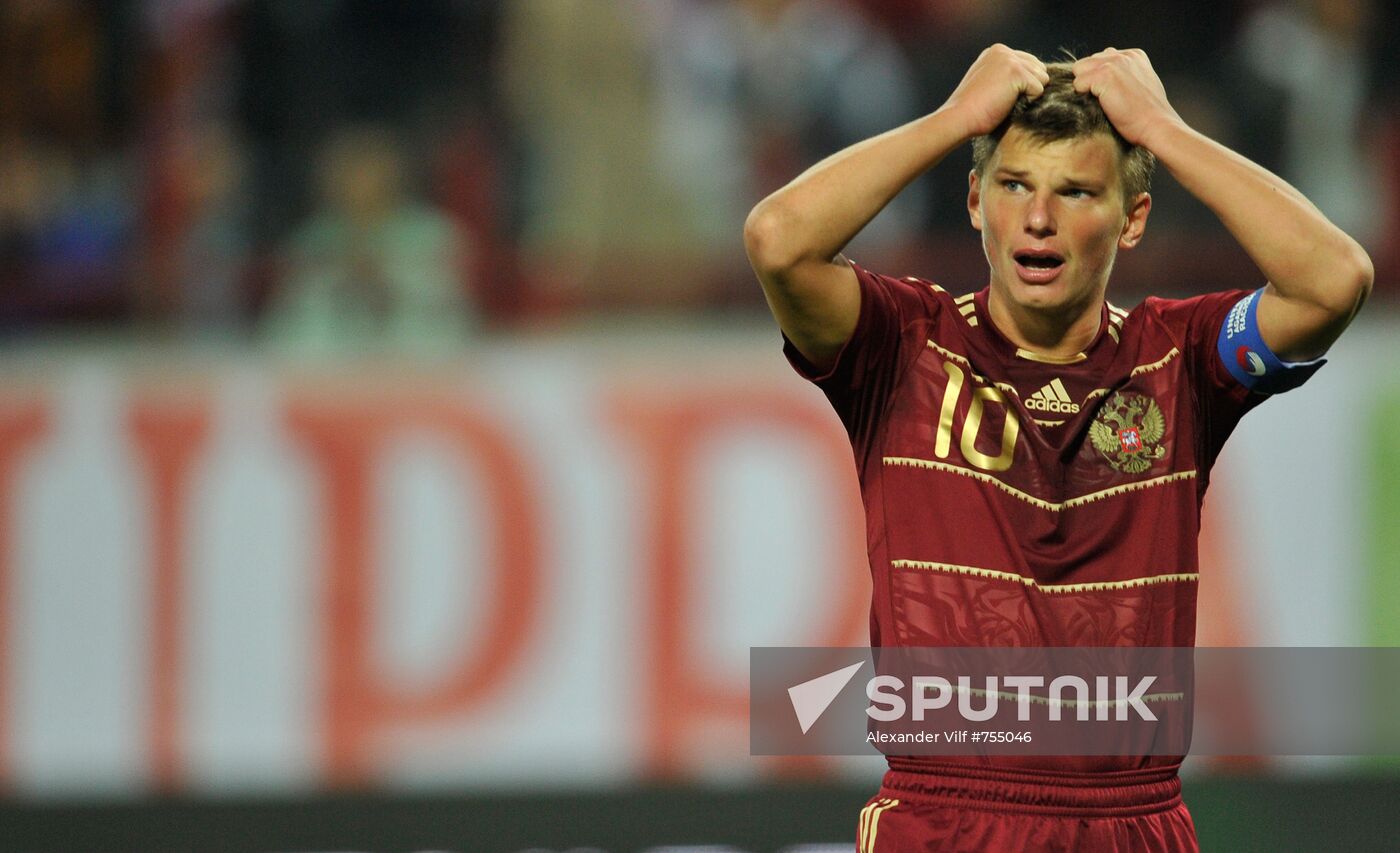 Football. Euro 2012 Qualifiers. Russia vs. Slovakia