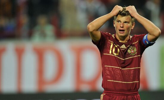 Football. Euro 2012 Qualifiers. Russia vs. Slovakia