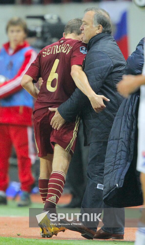 Football. Euro 2012 Qualifiers. Russia vs. Slovakia