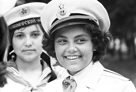 Political officer Tanya Chebotar