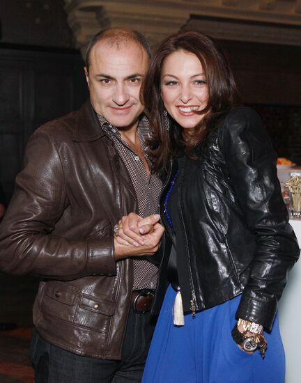 Mikhail Turetsky and his wife