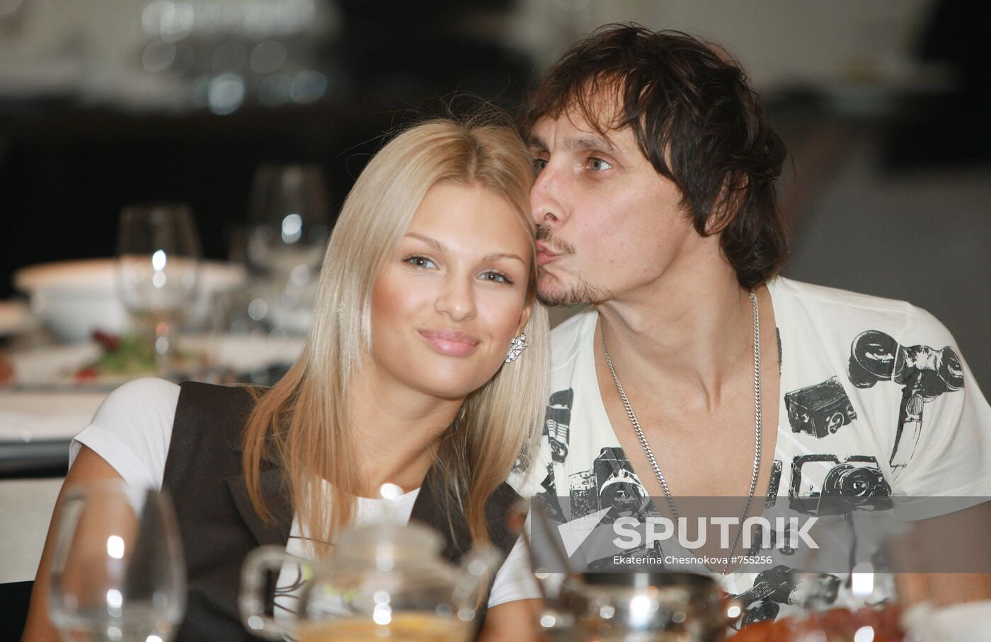 Vadim Galygin and his wife