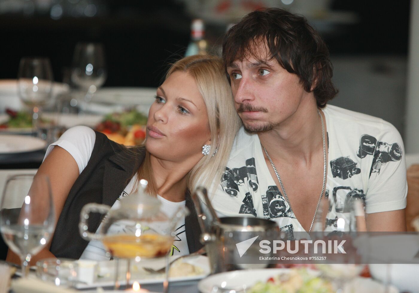 Vadim Galygin and his wife