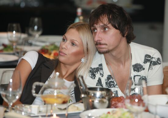 Vadim Galygin and his wife