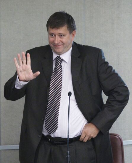 State Duma plenary meeting. September 8, 2010