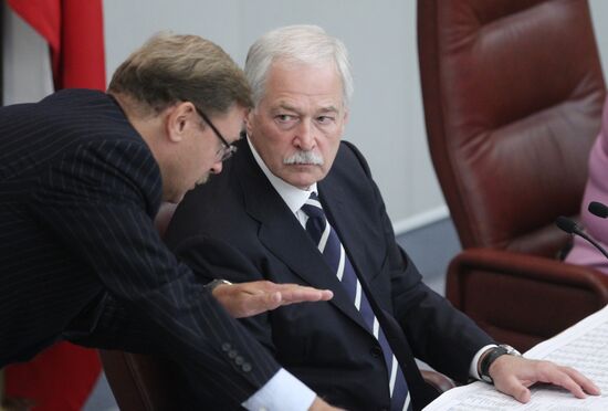 Boris Gryzlov and Konstantin Kosachev