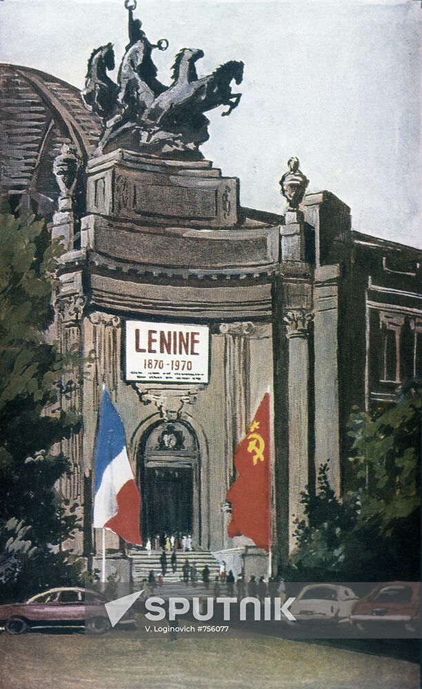 "Grand Palais on Champs Elysees, Paris"