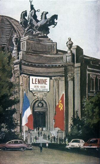 "Grand Palais on Champs Elysees, Paris"