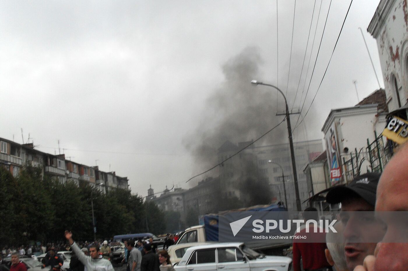 Explosion near central market, Vladikavkaz