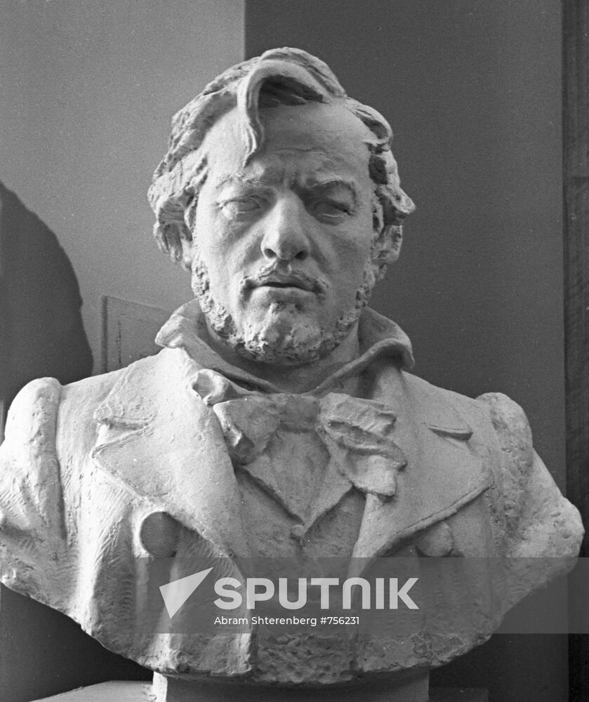 Portrait bust of Mikhail Ivanovich Glinka