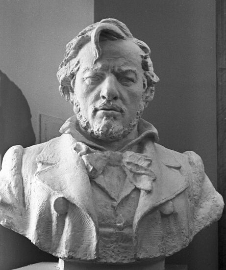 Portrait bust of Mikhail Ivanovich Glinka