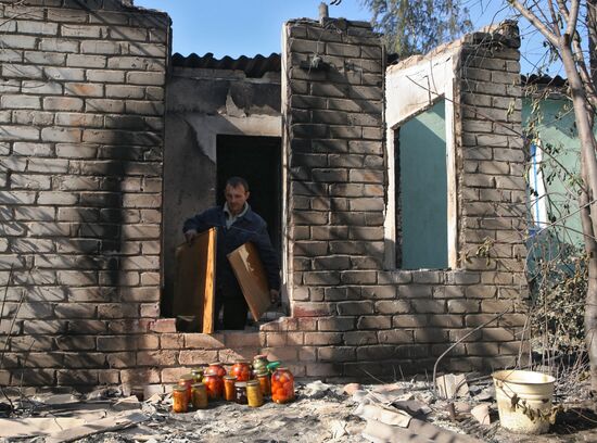 Fire in Altai Region