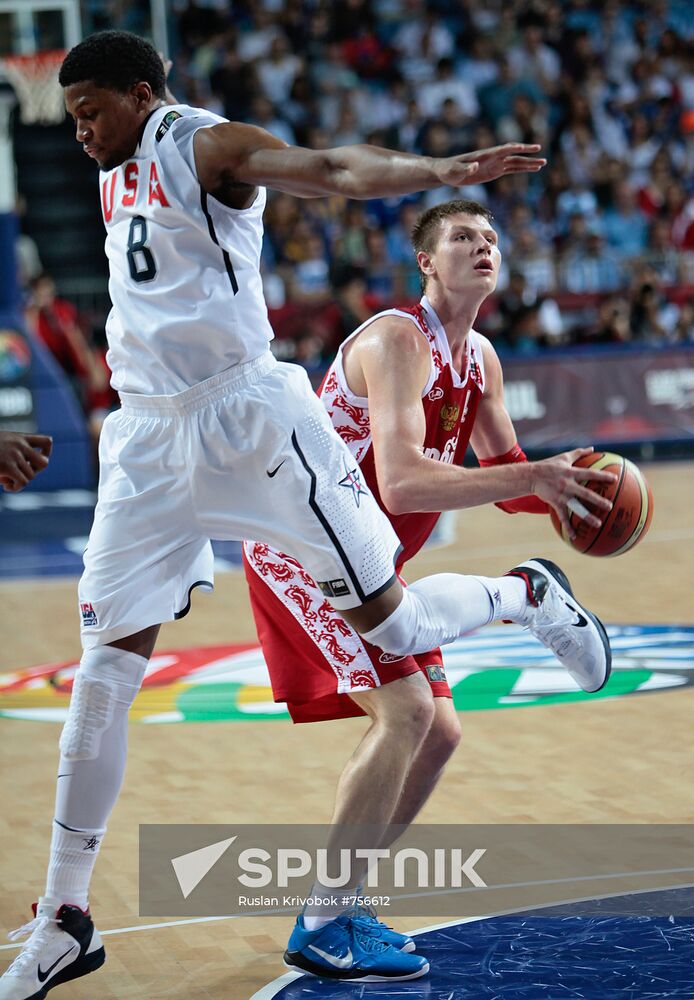 2010 FIBA World Championship. Men. USA vs. Russia