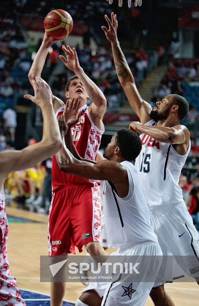 2010 FIBA World Championship. Men. USA vs. Russia