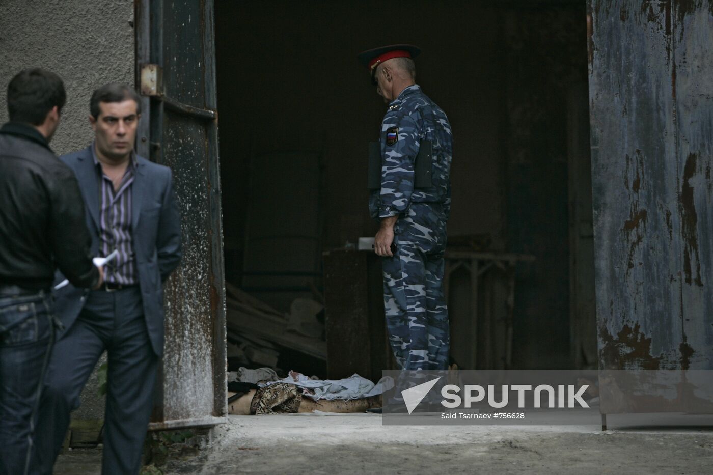 Vladikavkaz's municipal morgue