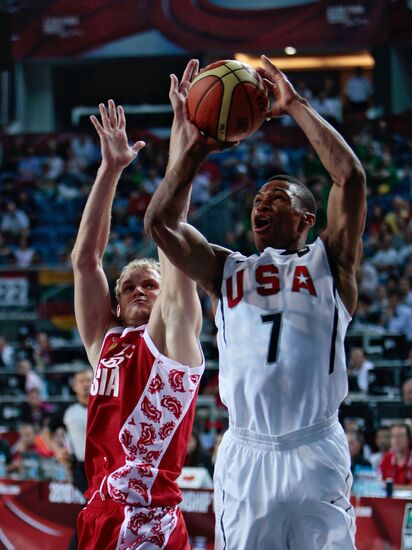2010 FIBA World Championship. Men. U.S. vs. Russia