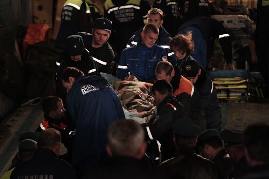 Vladikavkaz blast victims brought to Moscow
