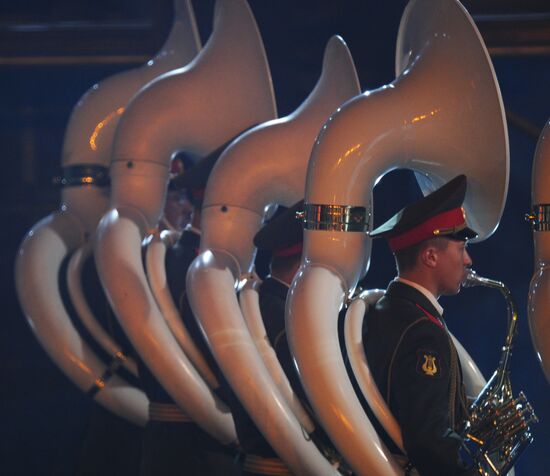 Closing ceremony of Savior Tower military band festival