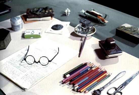 Maxim Gorky's desk