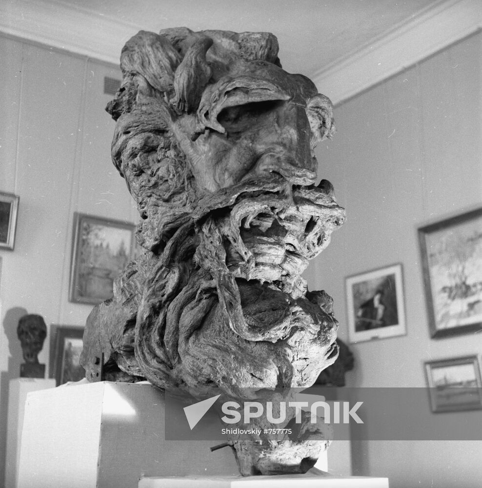 Sculpture "Moses" by Stepan Erzya