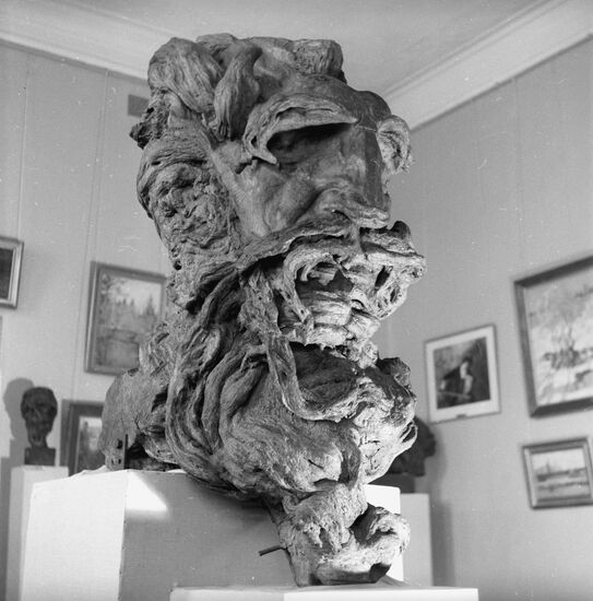 Sculpture "Moses" by Stepan Erzya
