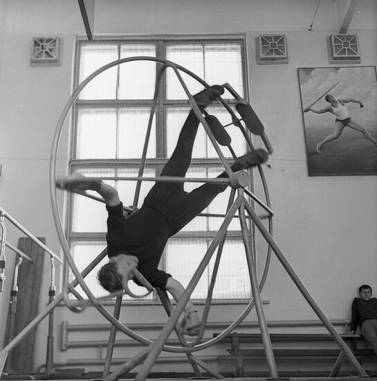 Young cosmonaut Sergei Shandarov