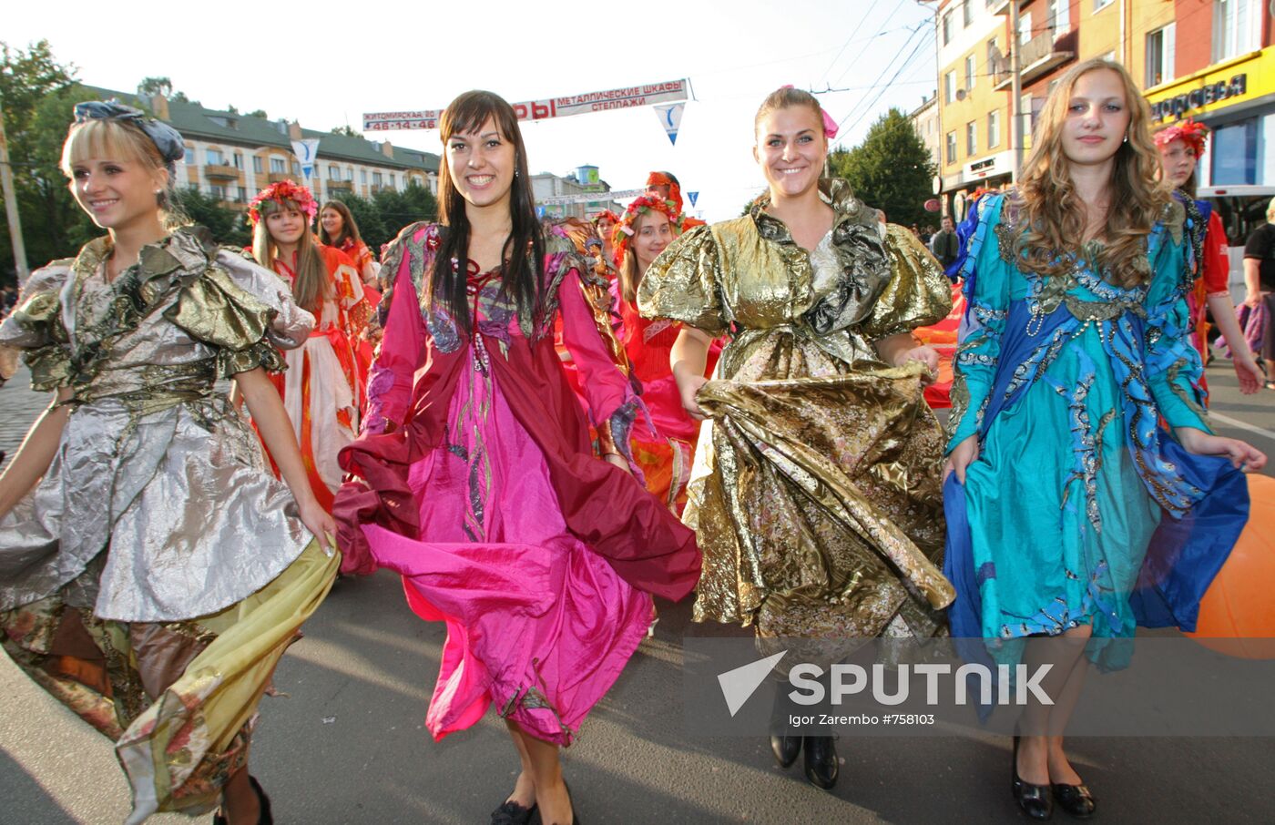 Kaliningrad celebrates the 755th anniversary