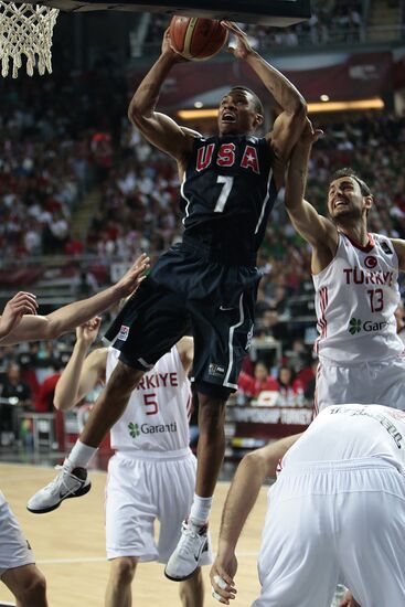 2010 FIBA World Championship. USA vs. Turkey