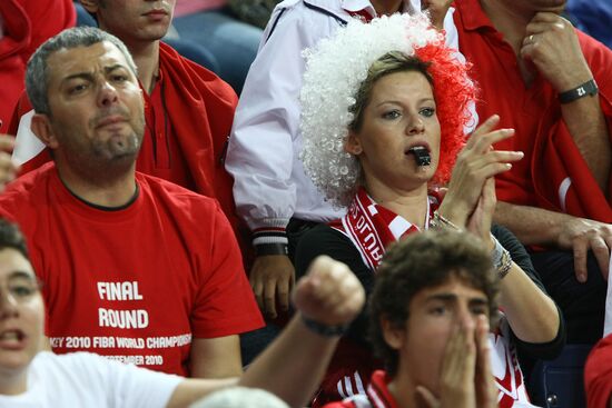 2010 FIBA World Championship. USA vs. Turkey
