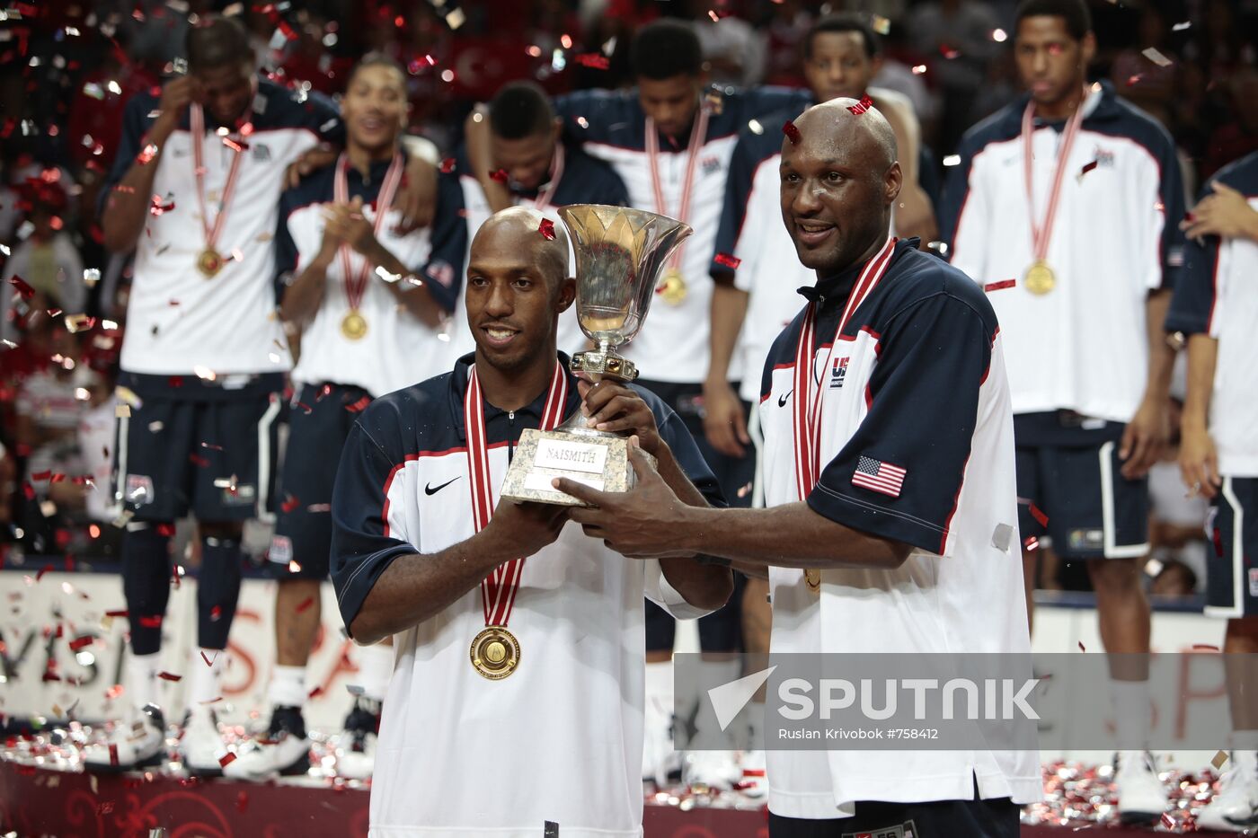 2010 FIBA World Championship. USA vs. Turkey