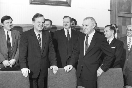 Mieczysław Rakowski visits USSR