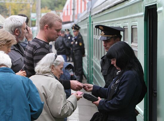 Work of ticket offices and ticket inspectors