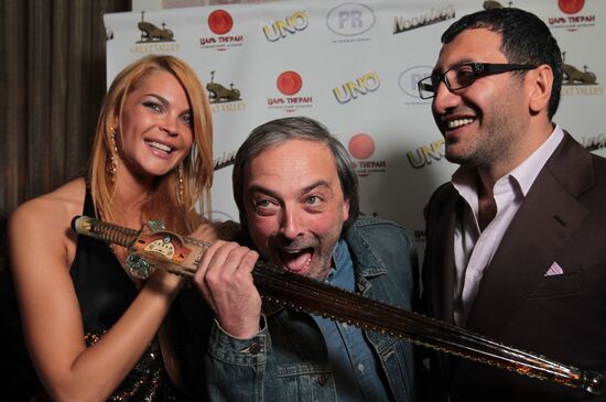 Alyona Volskaya, Boris Krasnov and Tigran Arzakantsyan