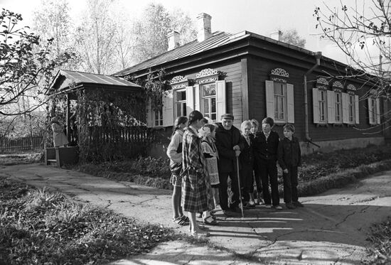 Ulyanovs' house in Alakayevka village