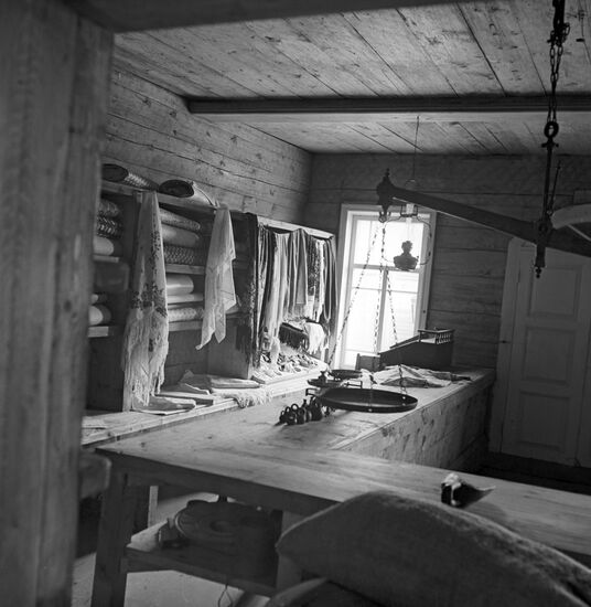 Village shop in Shushenskoye