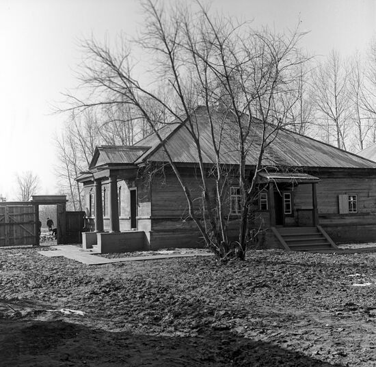 House of peasant P. Petrova in Shushenskoye