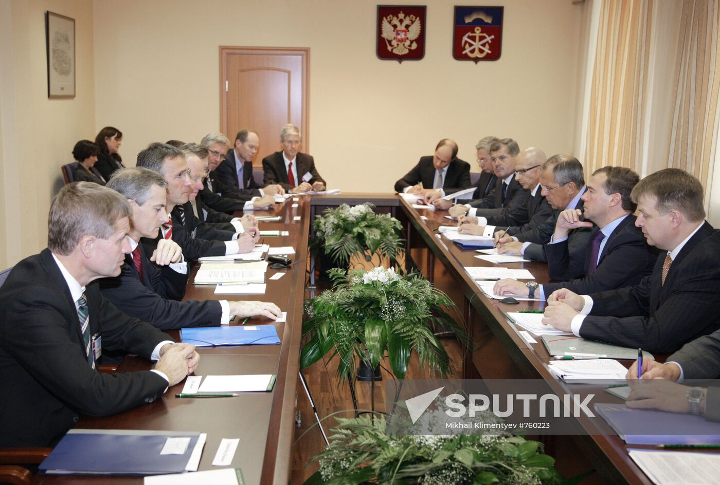 D. Medvedev on working visit to Northwestern Federal District