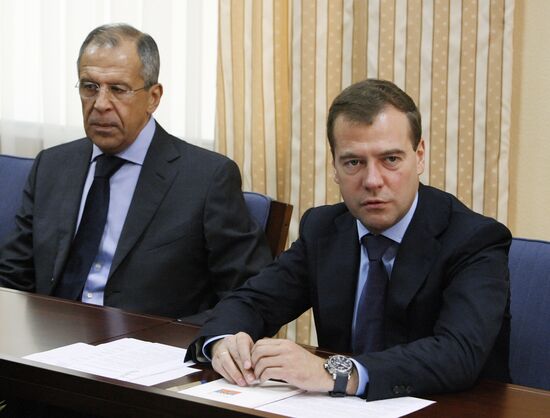 D. Medvedev on working visit to Northwestern Federal District