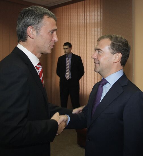 D. Medvedev on working visit to Northwestern Federal District