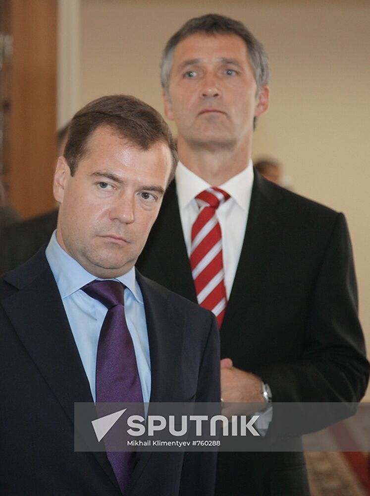 D. Medvedev on working visit to Northwestern Federal District
