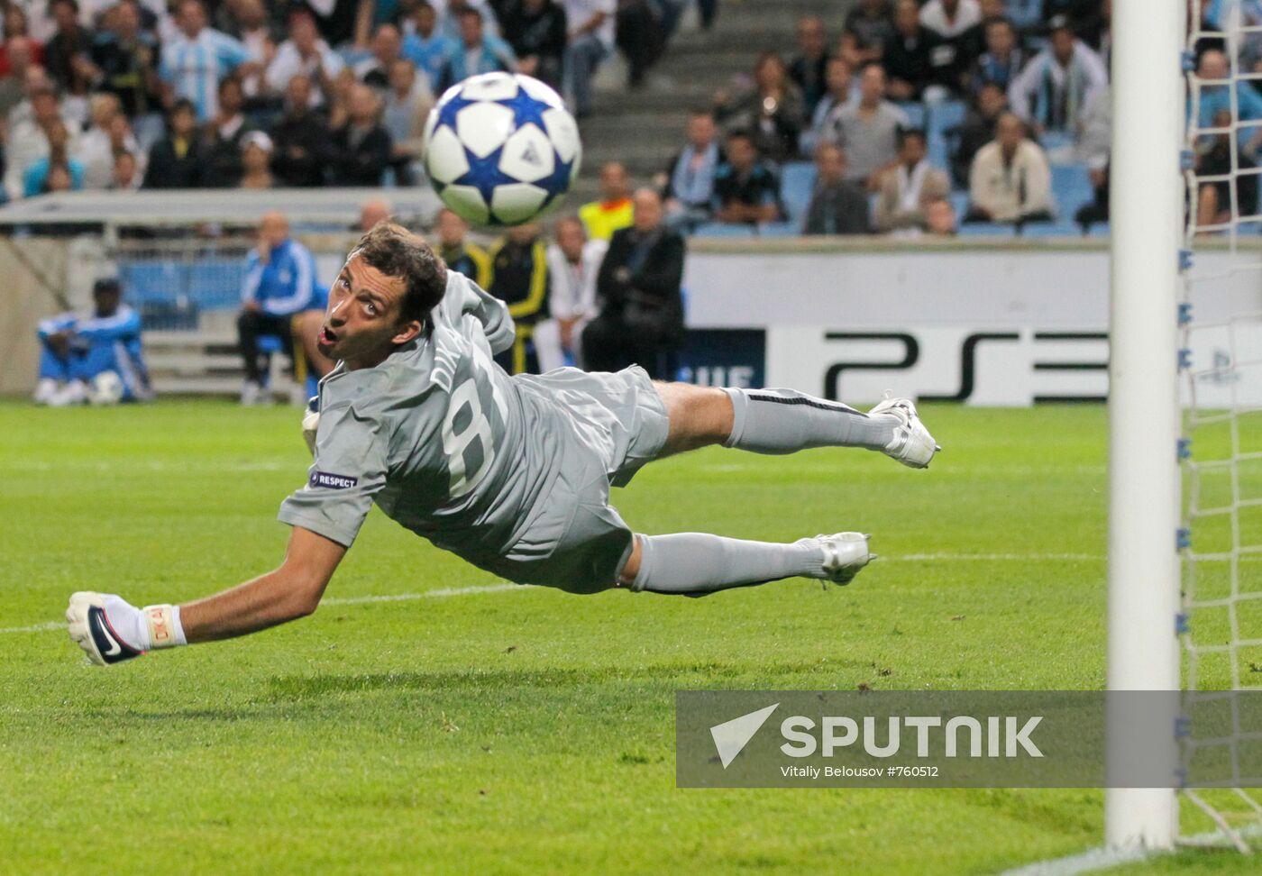 Football. UEFA Champions League. Olympique vs. Spartak
