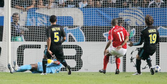 Football. UEFA Champions League. Olympique vs. Spartak