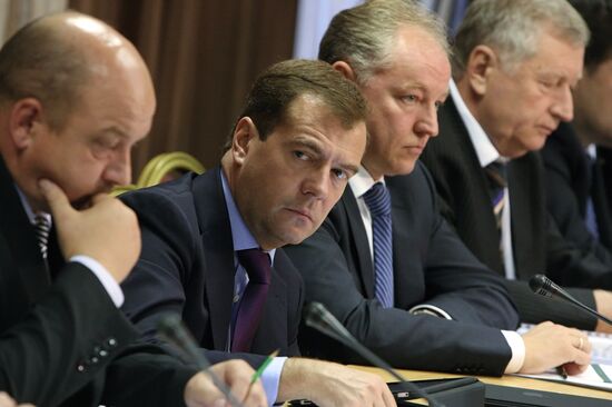 Dmitry Medvedev's working visit to Northwestern Federal District