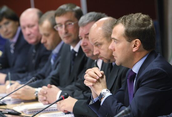 Dmitry Medvedev's working visit to Northwestern Federal District