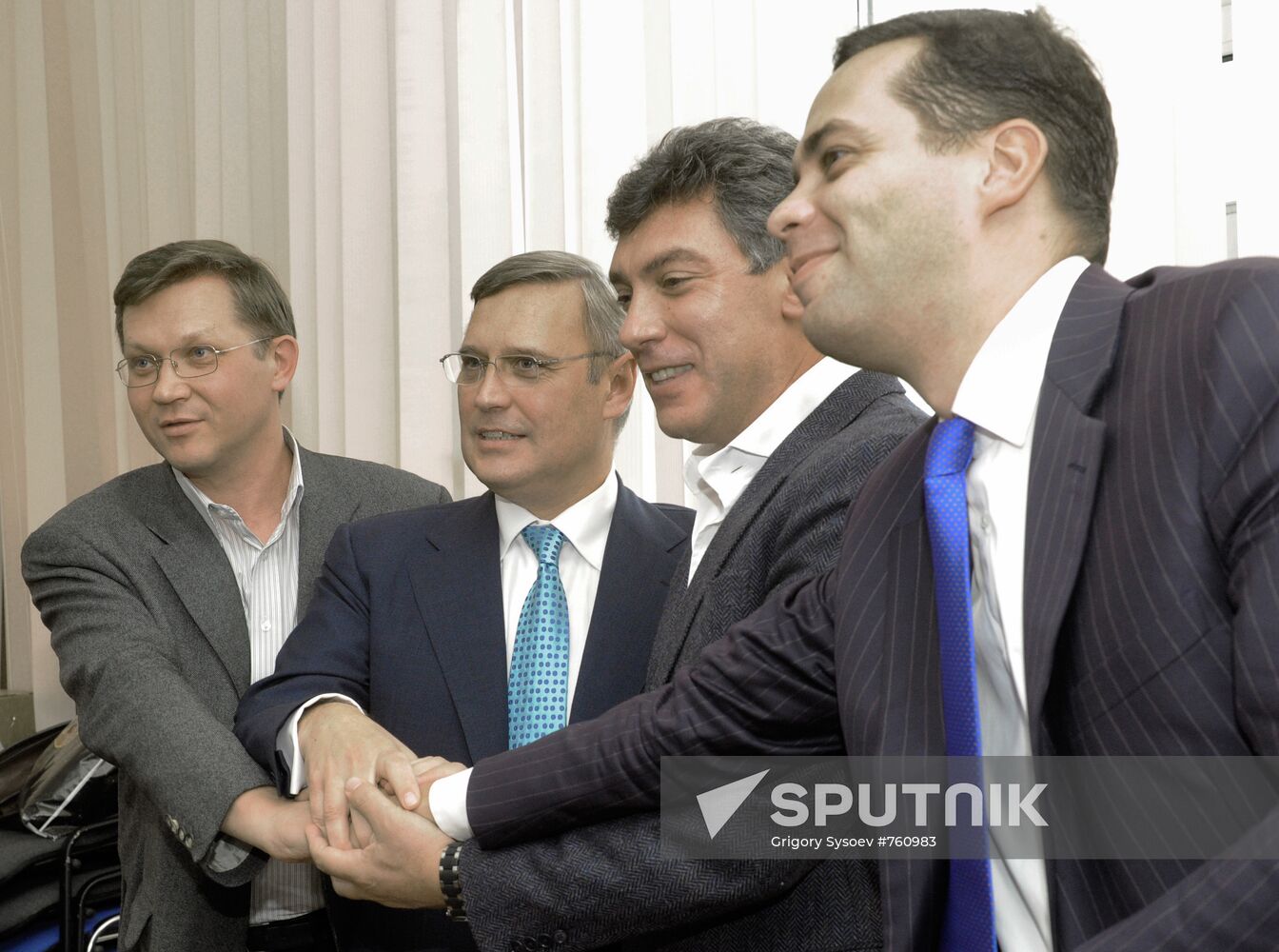 Vladimir Ryzhkov, Mihail Kasyanov, Boris Nemtsov, Vladimir Milov