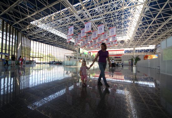 Opening of air-terminal complex in Sochi