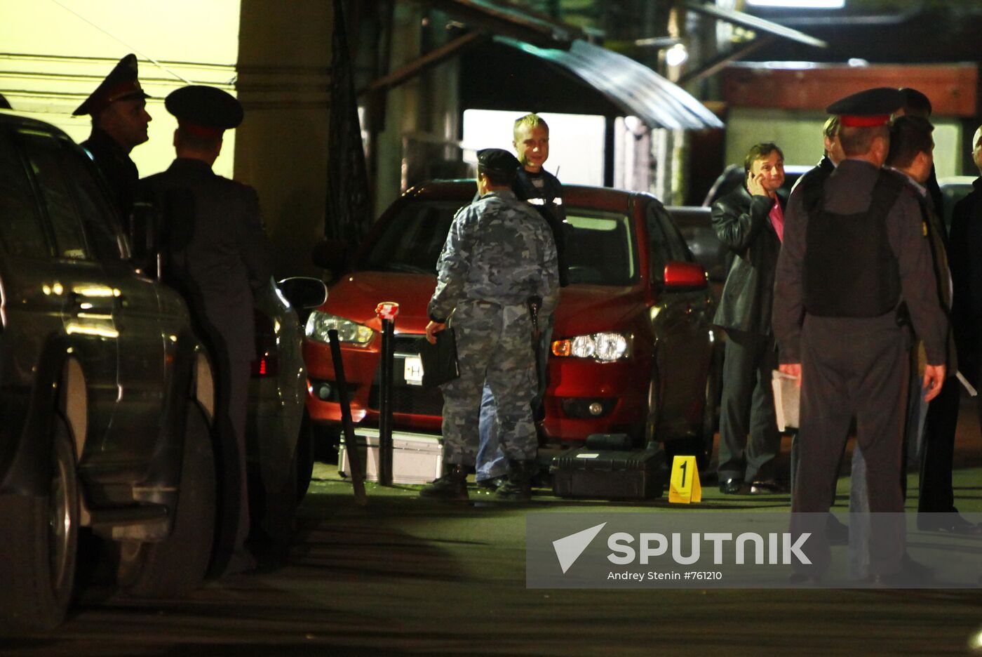 Assassination attempt on Aslan Usoyan in central Moscow