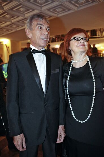 Yury Nikolayev and his wife
