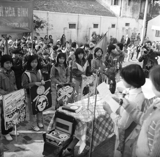 Peace rally